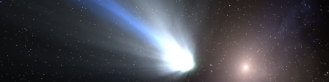 彗星と太陽2
